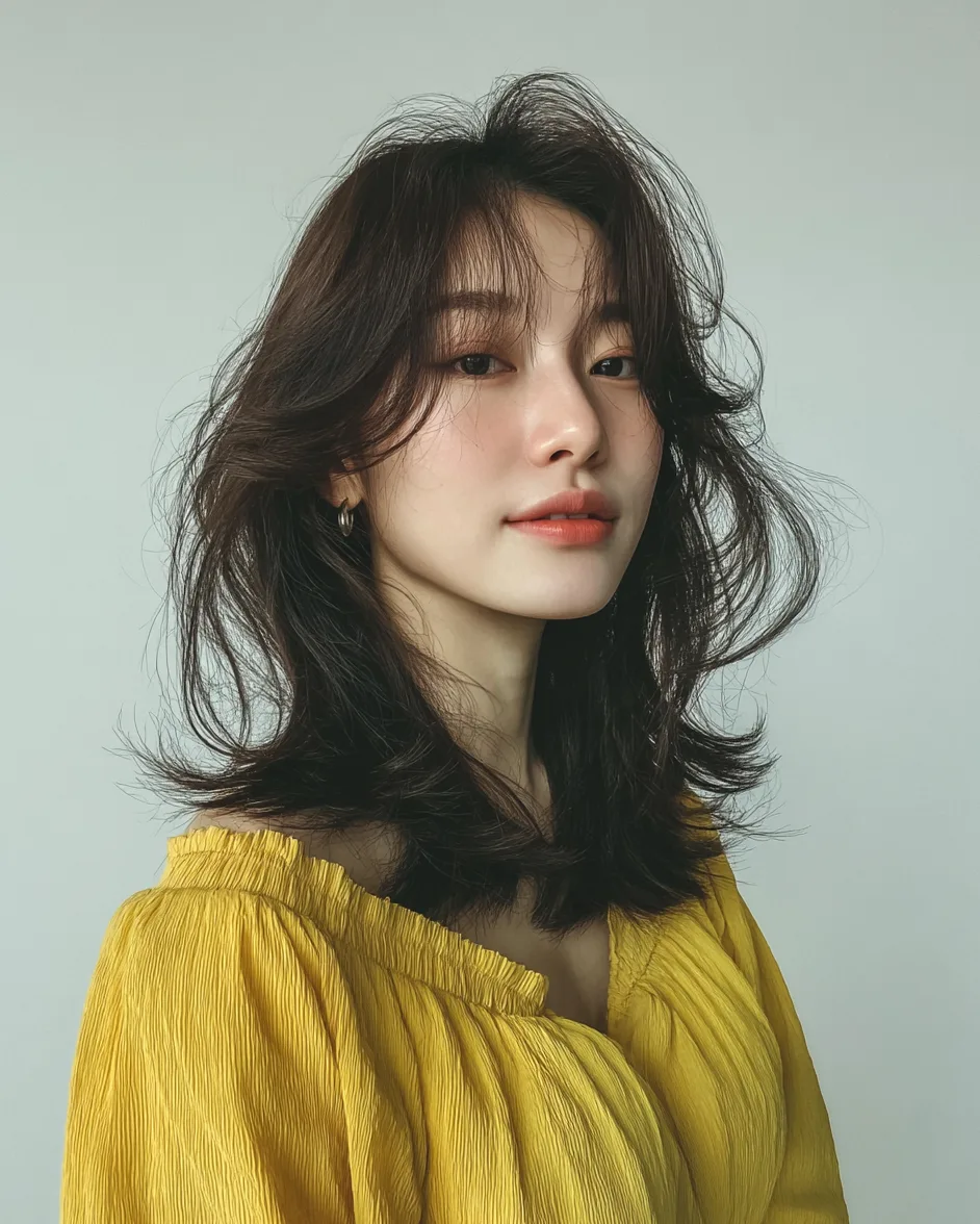 7 Beautiful Korean Curtain Bangs Perm Inspirations | Seoul Hair Salon 9 Korean Curtain Bangs Perm booking