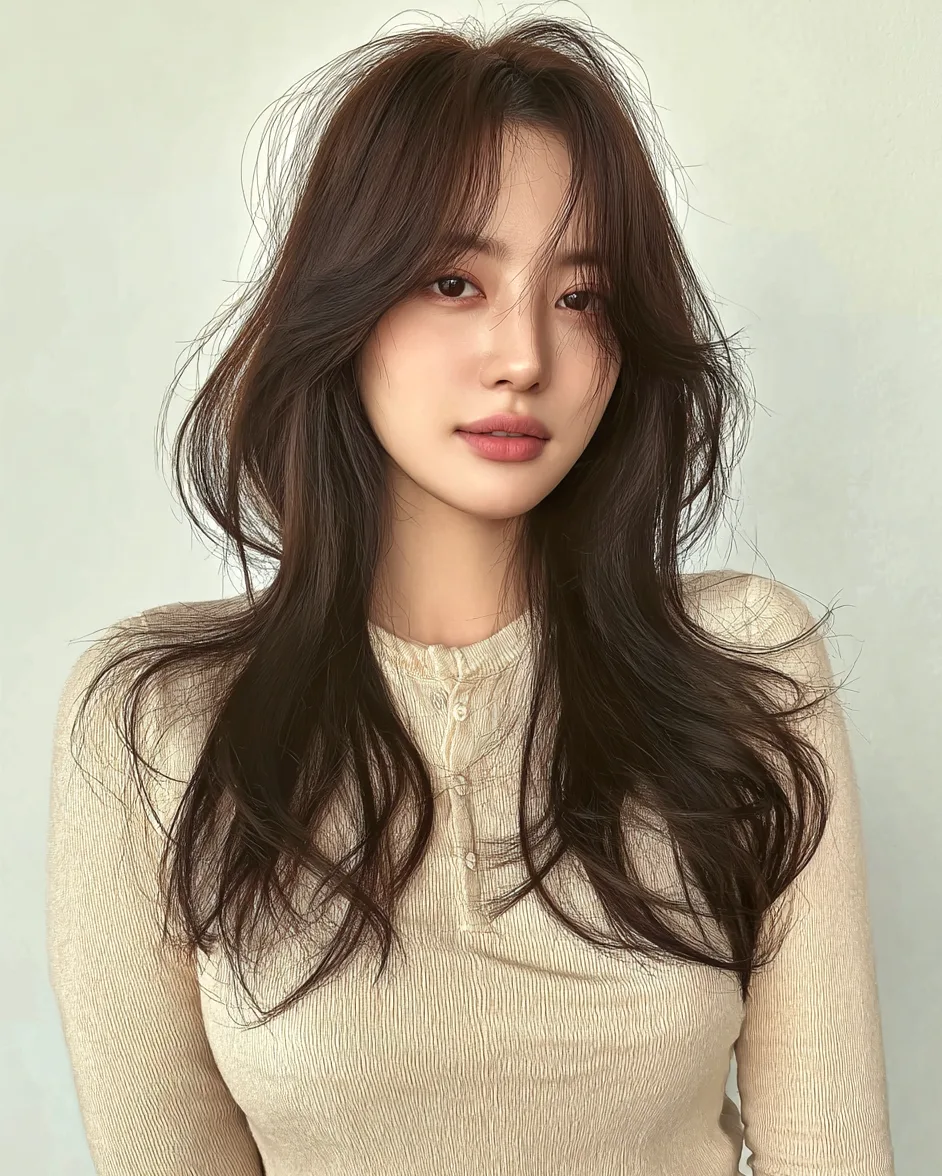 7 Stunning Korean Soft Curl Perm Styles You Need to Try | Seoul Hair Salon 4 Korean Soft Curl Perm at Seoul Hair Salon