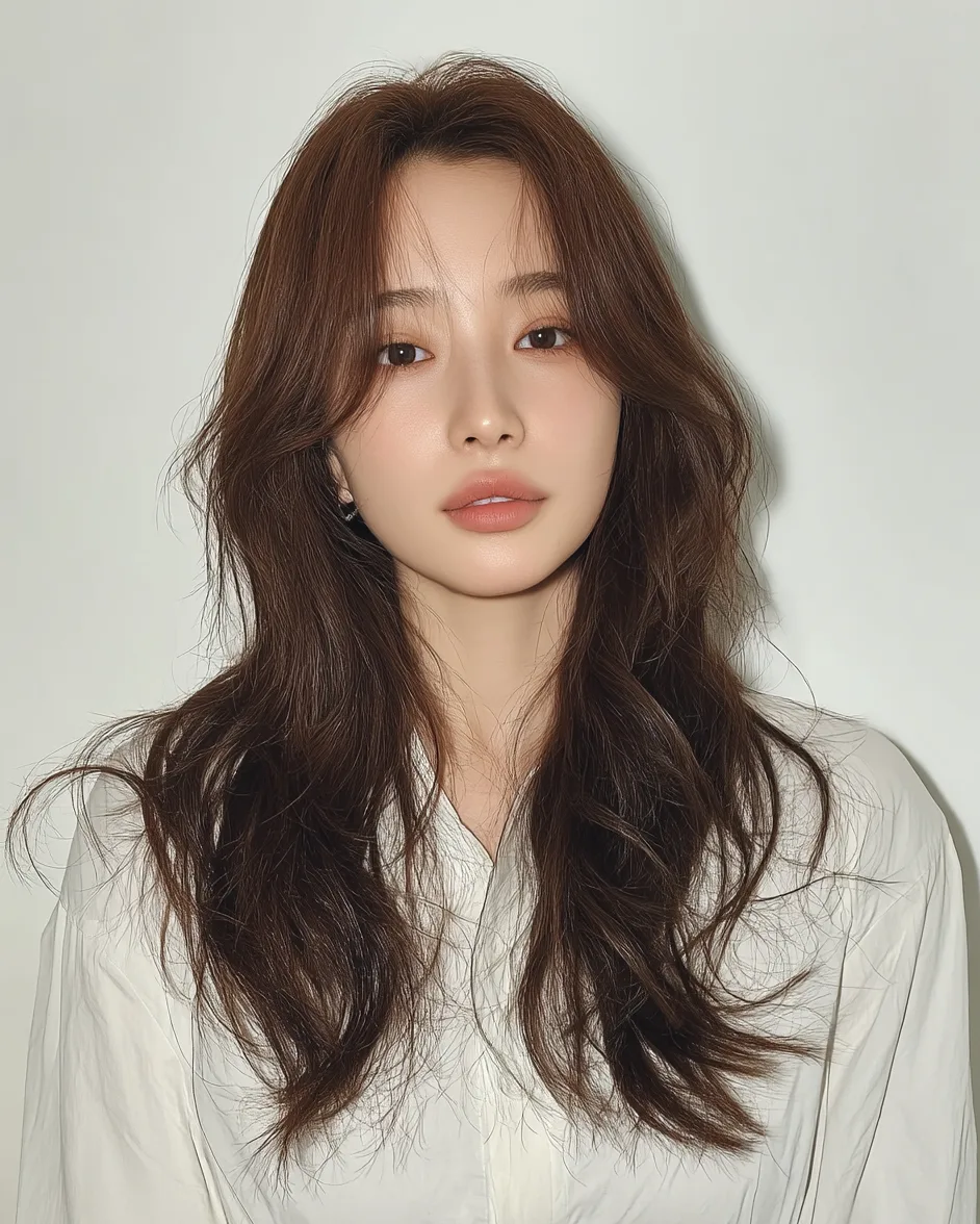 Korean Goddess Perm Guide 2026: 7 Gorgeous Ideas | Seoul Hair Salon 3 Korean Goddess Perm style example