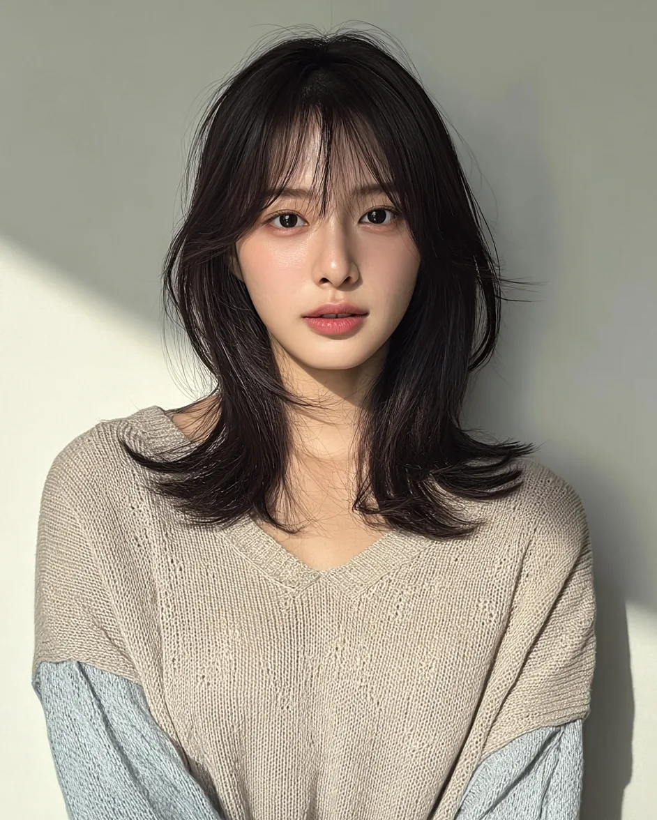 Gorgeous Korean Root Perm Collection: 7 Must-See Looks | Seoul Hair Salon 3 Korean Root Perm style example